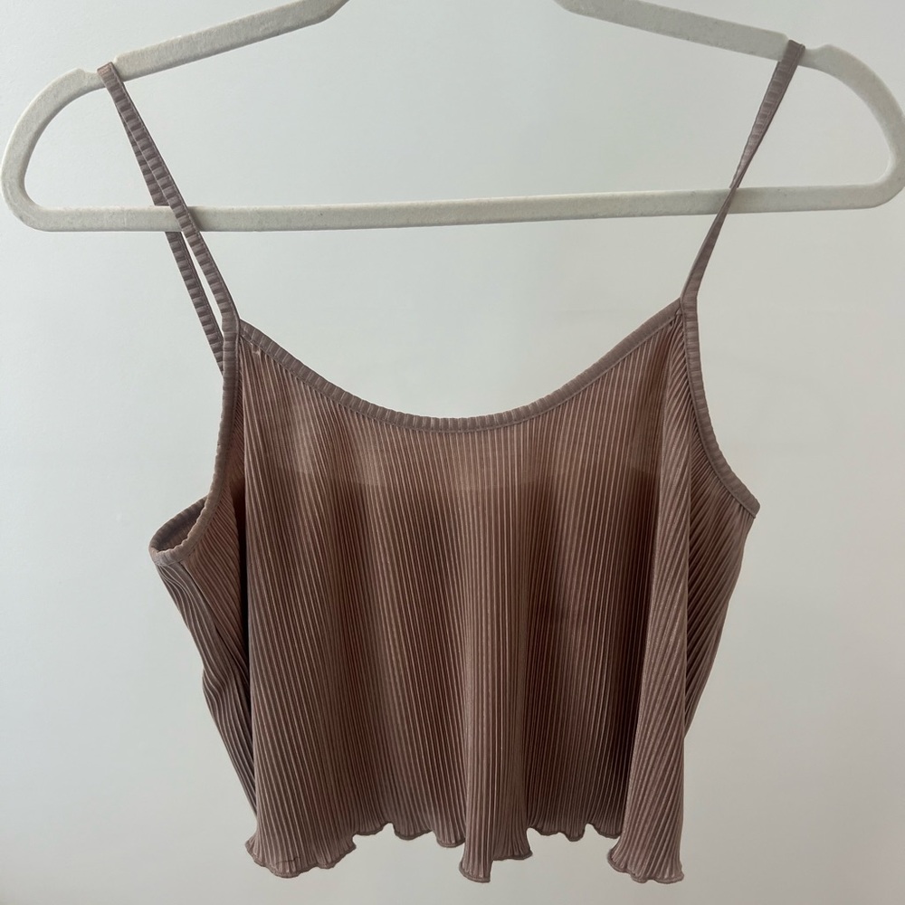 Forever 21 small frill tank top